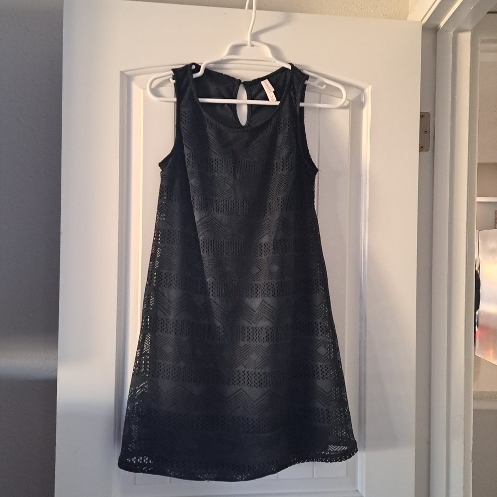 Black Lace Cocktail Dress